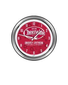 Cheerwine Neon Clock