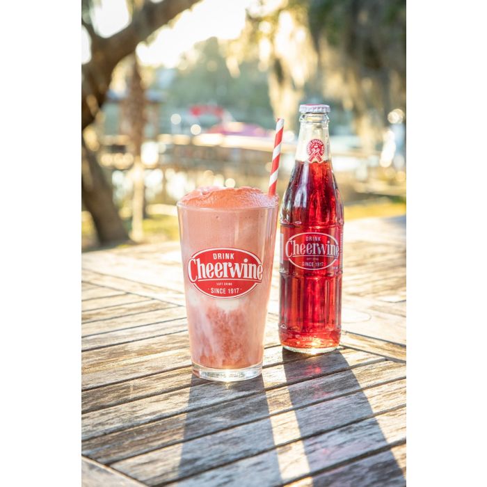 Cheerwine Glass Bottles 24-Pack