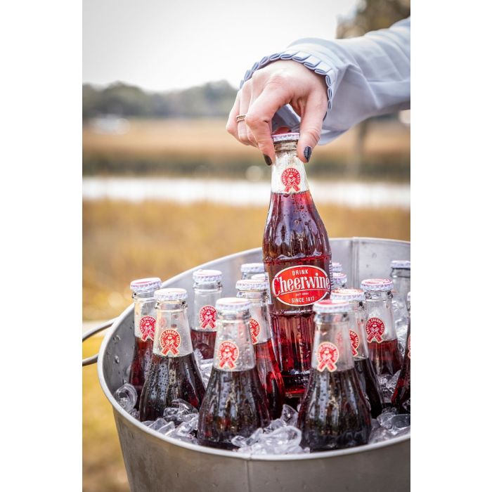 Cheerwine Glass Bottles 24-Pack