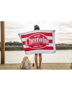 Cheerwine Beach Towel