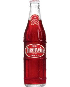 Cheerwine Glass Bottles 24-Pack