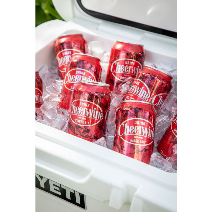 Cheerwine Zero Sugar Glass Bottles 24-Pack